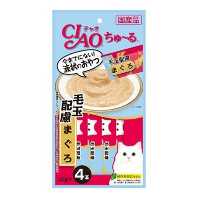 いなば 猫用おやつ CIAOちゅ〜る(チャオちゅーる) 毛玉配慮 まぐろ