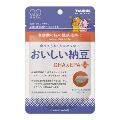 トーラス 健康寿命 おいしい納豆 DHA&EPAプラス 犬猫用