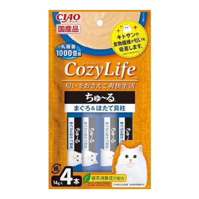 いなば CIAO Cozy Life ちゅ～る(チャオコージーライフちゅーる) 猫用 まぐろ&ほたて貝柱