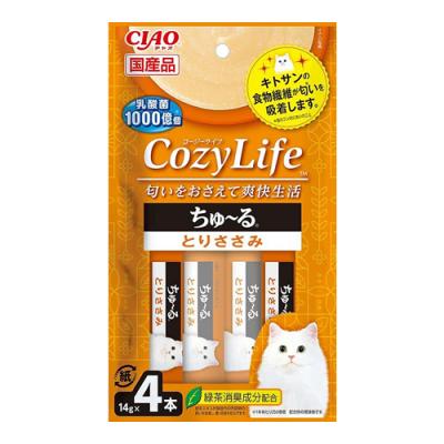 いなば CIAO Cozy Life ちゅ～る(チャオコージーライフちゅーる) 猫用 とりささみ