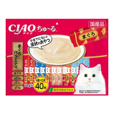 いなば 猫用おやつ CIAOちゅ〜る(チャオちゅーる) まぐろバラエティ