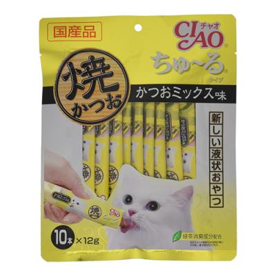 いなば CIAO(チャオ) 焼かつお ちゅ〜る(ちゅーる)タイプ 猫用 かつおミックス味