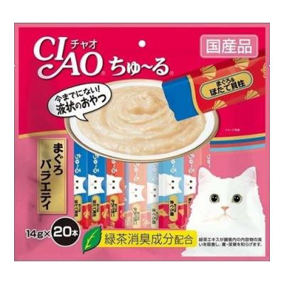 いなば 猫用おやつ CIAOちゅ〜る(チャオちゅーる) まぐろバラエティ