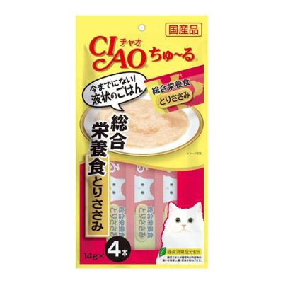 いなば 猫用総合栄養食 CIAOちゅ〜る(チャオちゅーる) とりささみ