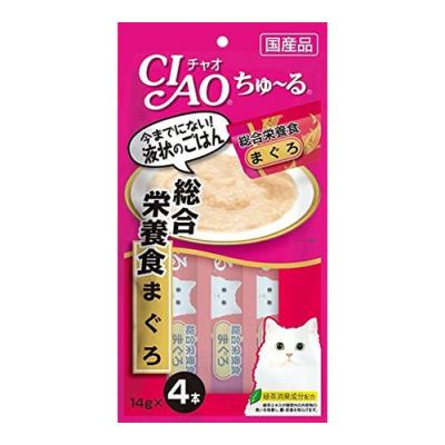 いなば 猫用 CIAOちゅ～る(チャオちゅーる) 総合栄養食 まぐろ
