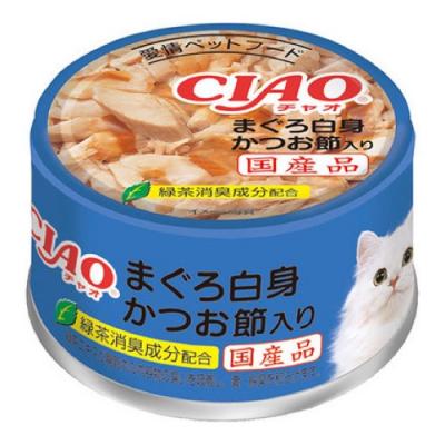 いなば CIAO(チャオ) ホワイティ 猫缶 かつお&しらす ほたて味の通販