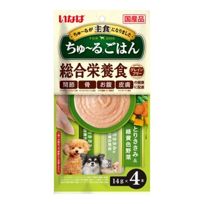 いなば 犬用 ちゅ～るごはん(ちゅーるごはん) 総合栄養食 とりささみ&緑黄色野菜