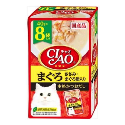 いなば CIAO(チャオ) パウチ まぐろ ささみ・まぐろ節入り