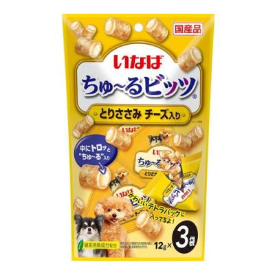 いなば 犬用 ちゅ～るビッツ(ちゅーるビッツ) とりささみ チーズ入り