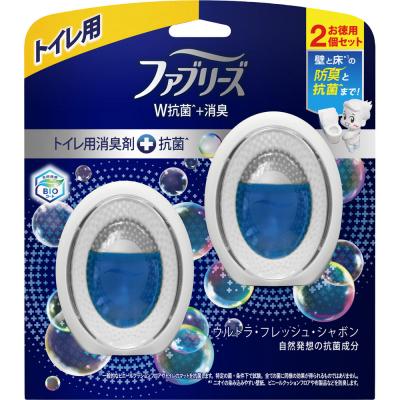 ファブリーズW消臭 トイレ用消臭剤+抗菌 ウルトラ・フレッシュ・シャボン