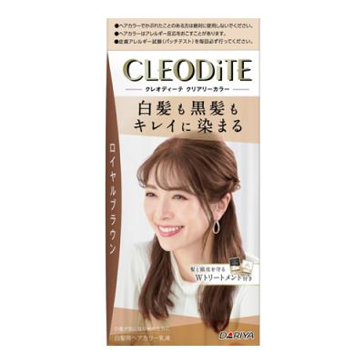 クレオディーテ クリアリーカラー 白髪用 ロイヤルブラウン