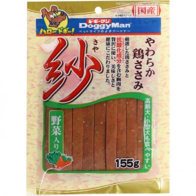 ドギーマン 犬用おやつ 紗(さや) 野菜入り