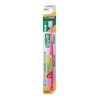 GUM ガム・プラス デンタルブラシ #066 3列超コンパクトやわらかめ