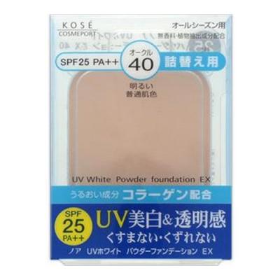 コーセー ノア UV ホワイト パウダーファンデーション EX オークル40