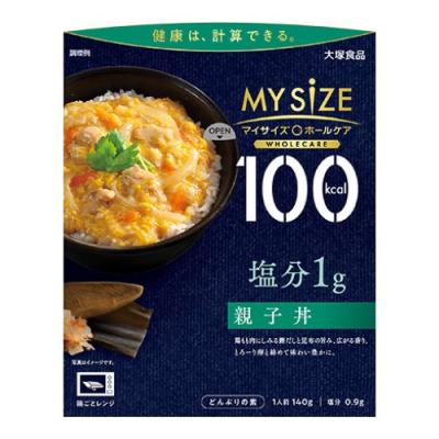 100kcalマイサイズ ホールケア 塩分1g 親子丼