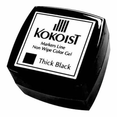 KOKOIST(ココイスト) マーカーズライン ノンワイプカラージェル ML-02 ティックブラック