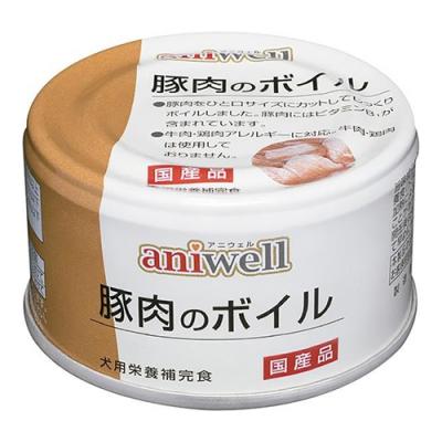 aniwell アニウェル 缶詰 犬用豚肉のボイル