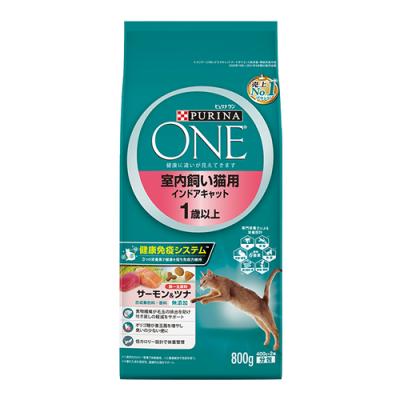 ピュリナワンキャット 室内飼い猫用 インドアキャット サーモン&ツナ