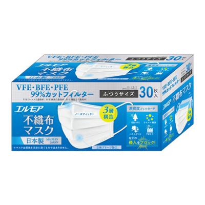 エルモア 不織布マスク ふつうサイズ