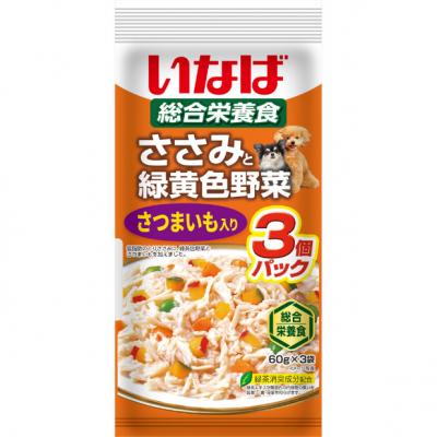 いなば 犬用総合栄養食 ささみと緑黄色野菜 さつまいも入り