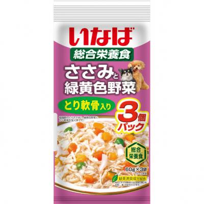 いなば 犬用総合栄養食 ささみと緑黄色野菜 とり軟骨入り