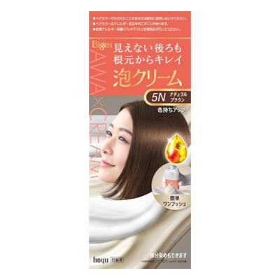 ビゲン 泡クリームカラー 白髪用 5Nナチュラルブラウン