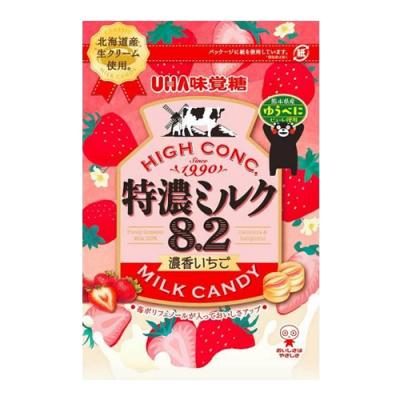UHA味覚糖 特濃ミルク8.2 濃香いちご