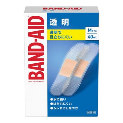 BAND-AID(バンドエイド) 透明 Mサイズ