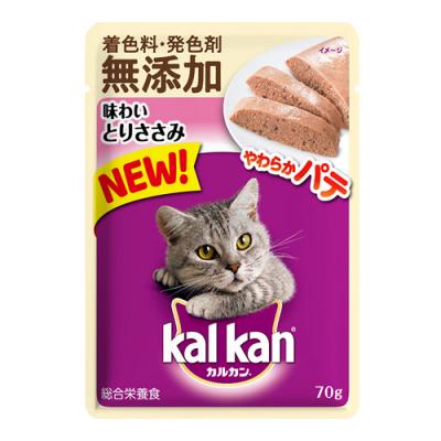 kalkan カルカンパウチ やわらかパテ 味わいとりささみ