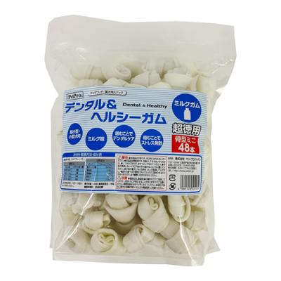 ペットプロ デンタル&ヘルシーガム ミルクガム 骨型ミニ