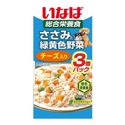 いなば 犬用総合栄養食 ささみと緑黄色野菜 チーズ入り