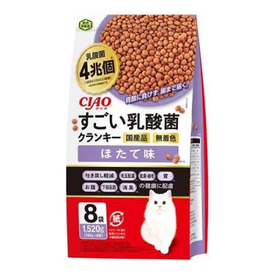 いなば 猫用 CIAO(チャオ)すごい乳酸菌クランキー ほたて味