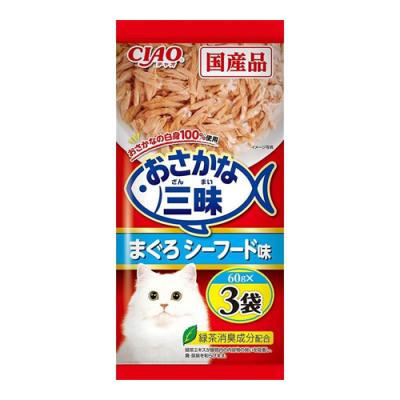 いなば CIAO(チャオ) おさかな三昧 まぐろ シーフード味