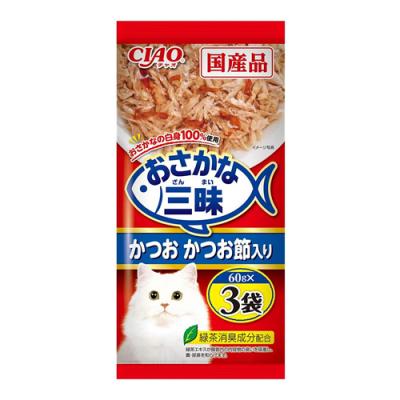 いなば CIAO(チャオ) おさかな三昧 かつお かつお節入り