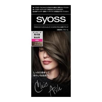 syoss(サイオス) ヘアカラークリーム 4A シックアッシュ