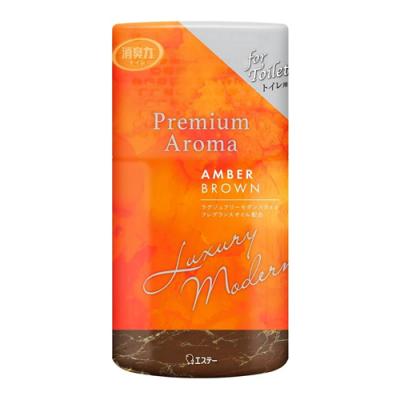 消臭力 トイレ用 Premium Aroma(プレミアムアロマ) アンバーブラウン 