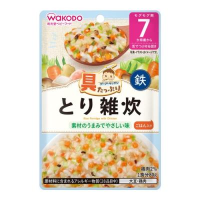 和光堂 具たっぷりグーグーキッチン とり雑炊