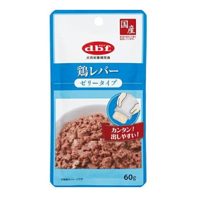 dbf(デビフ) パウチ 犬用栄養補完食 ゼリータイプ 鶏レバー