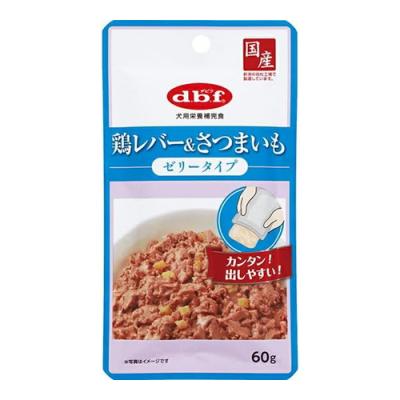 dbf(デビフ) パウチ 犬用栄養補完食 ゼリータイプ 鶏レバー&さつまいも