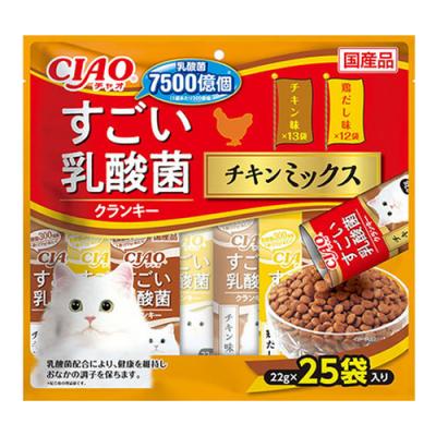 いなば 猫用 CIAO(チャオ)すごい乳酸菌クランキー チキンミックス