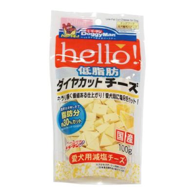 ドギーマン hello!低脂肪ダイヤカットチーズ 