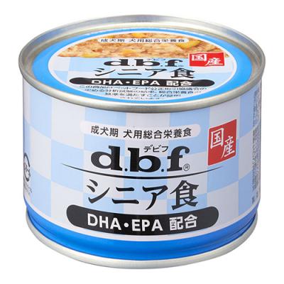 dbf(デビフ) 缶詰 犬用総合栄養食 シニア食 DHA・EPA配合