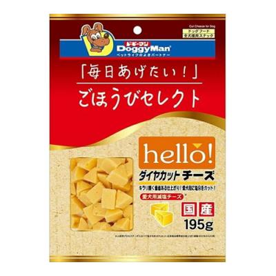 ドギーマン 犬用 ごほうびセレクト hello! ダイヤカットチーズ 