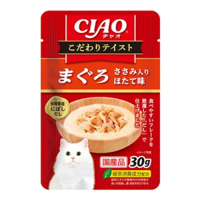いなば CIAO(チャオ) こだわり テイスト まぐろ ささみ入り ほたて味