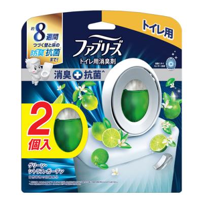 ファブリーズW消臭トイレ用消臭剤+抗菌 グリーン・シトラス・ガーデン