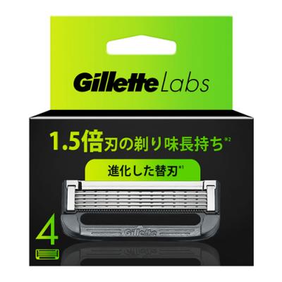 ジレットラボ 角質除去バー搭載カミソリ用 替刃