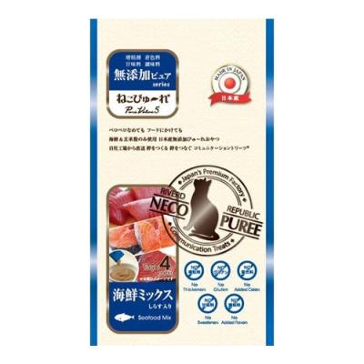ねこぴゅーれ 無添加ピュア PureValue5 海鮮ミックス 