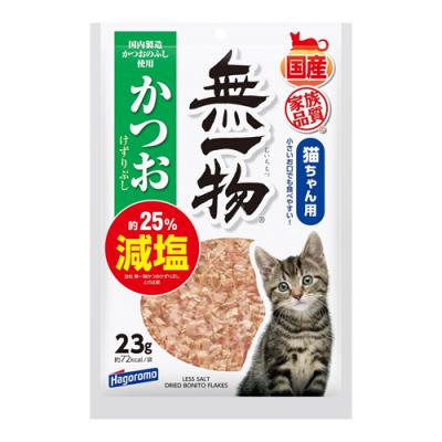 はごろもフーズ 猫用おやつ 無一物(むいちもつ) 減塩かつおけずりぶし