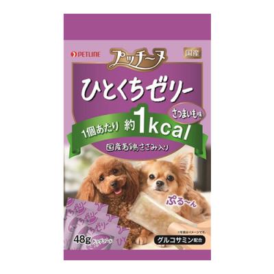 プッチーヌ ひとくちゼリー 国産若鶏ささみ入り さつまいも味