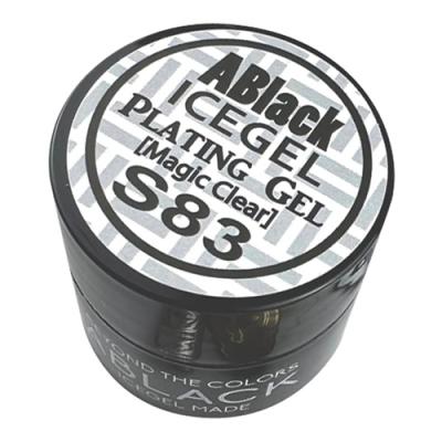 ICEGEL(アイスジェル) A BLACK プレーティングジェル S83 マジッククリア